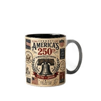Ceramic coffee mug with saying, 301–400 ml