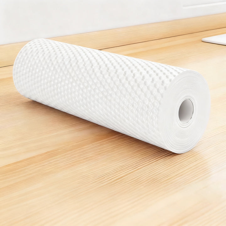 Carbon steel kitchen roll holder, wall-mounted