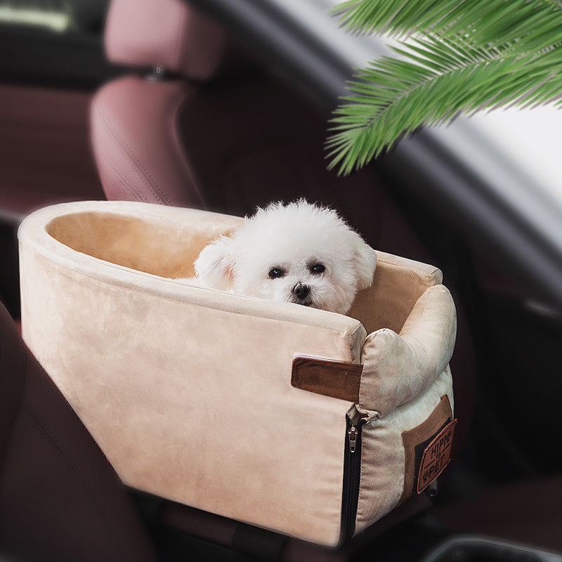 Car bed for pets, portable