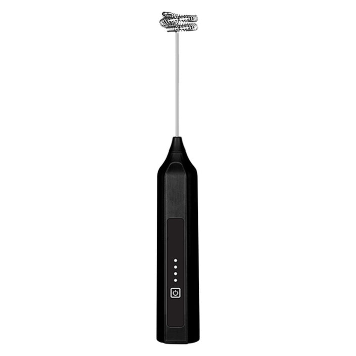 Electric milk frother, rechargeable
