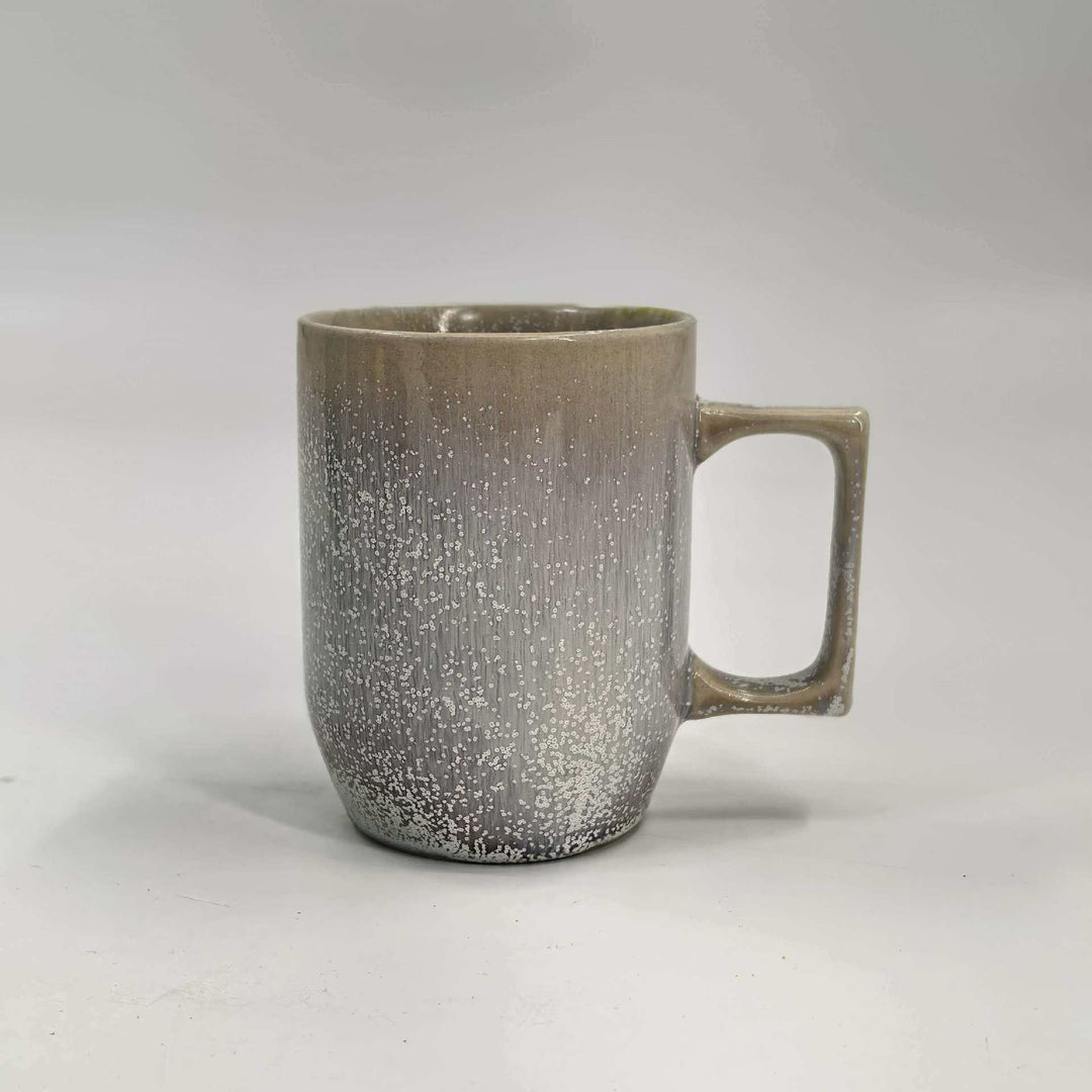 Ceramic coffee cup 346 ml with burning effect