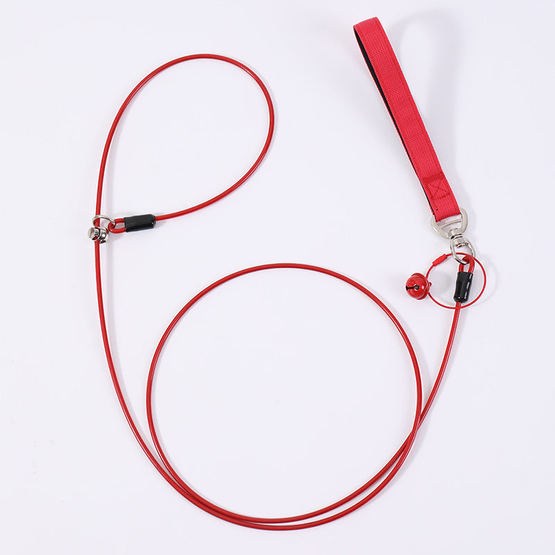 Nylon dog leash, adjustable
