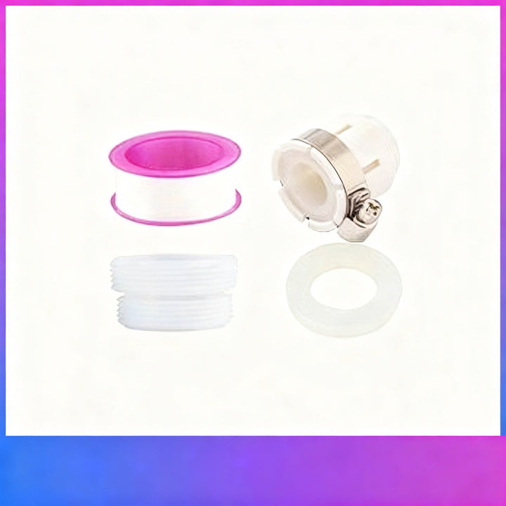 Faucet attachment with shower head and filtration