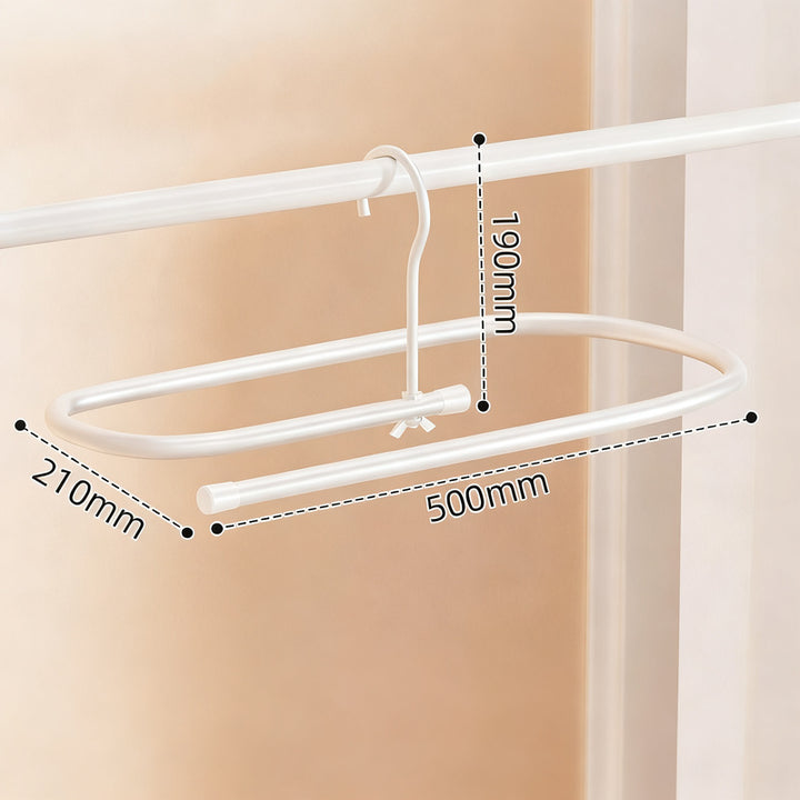 Clothes dryer spiral-shaped, round or oval