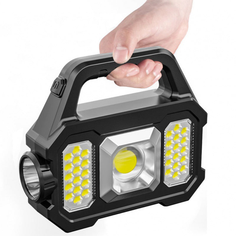 Multi-function camping light, ABS, rechargeable
