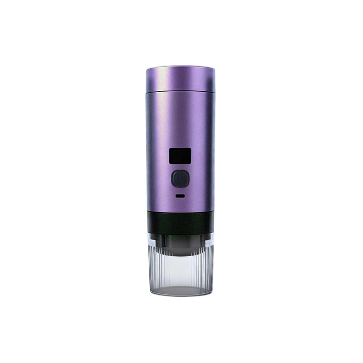 Portable capsule espresso machine with battery and heating function