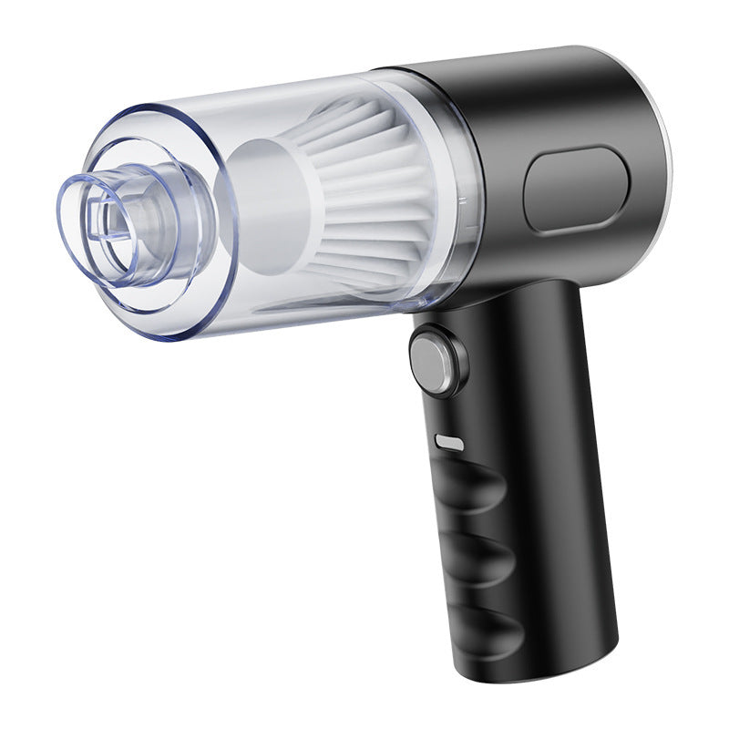 Portable battery vacuum cleaner with blowing function