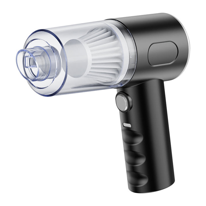 Portable battery vacuum cleaner with blowing function