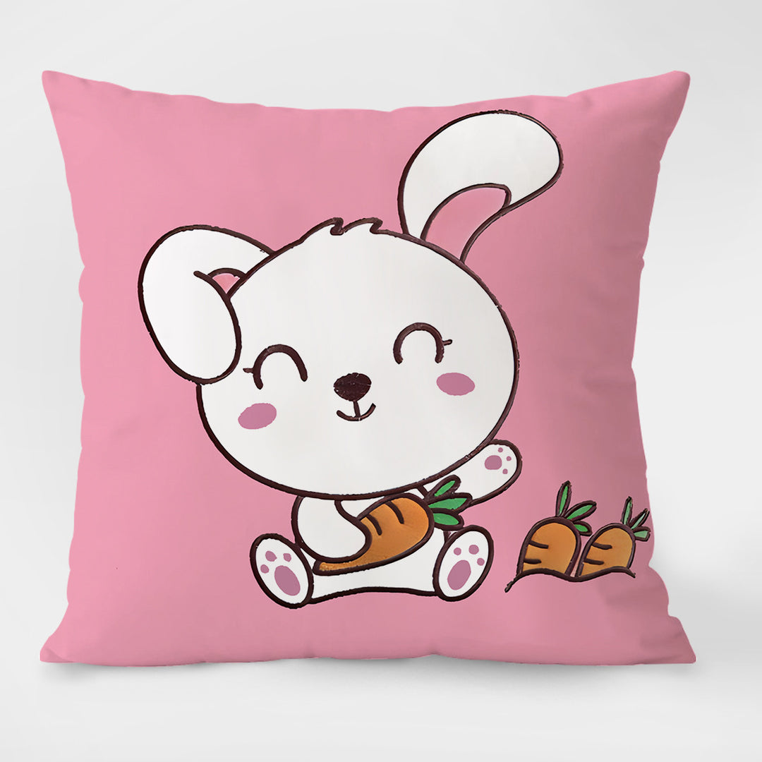 Decorative cushions with cartoon design, filled