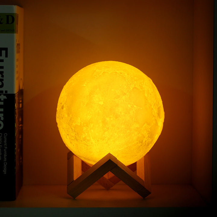 LED-Mouth lamp with Bluetooth speaker and touch control