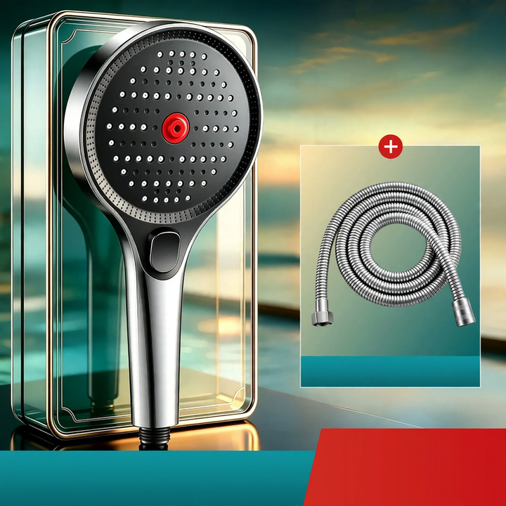 Shower head with pressure balance, multiple spray modes