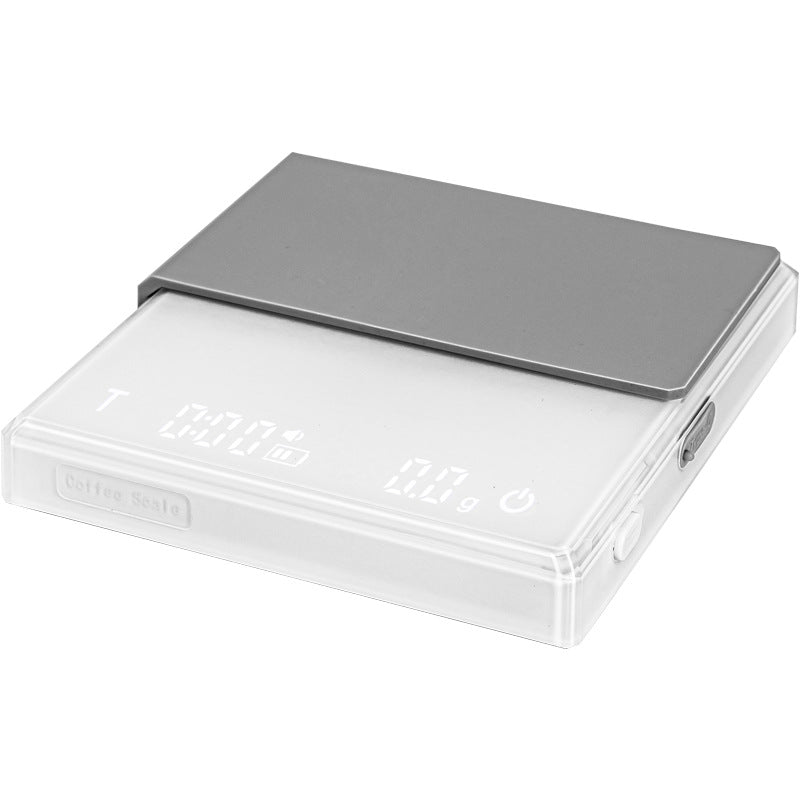 Electronic espresso scale with timer
