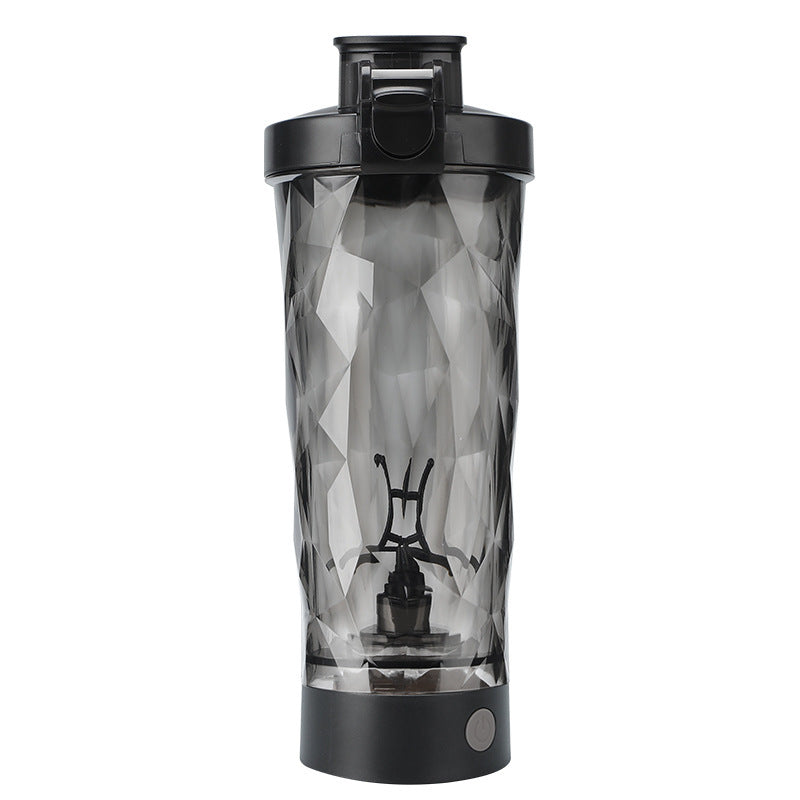 Electric whisk mixer cup with charging station