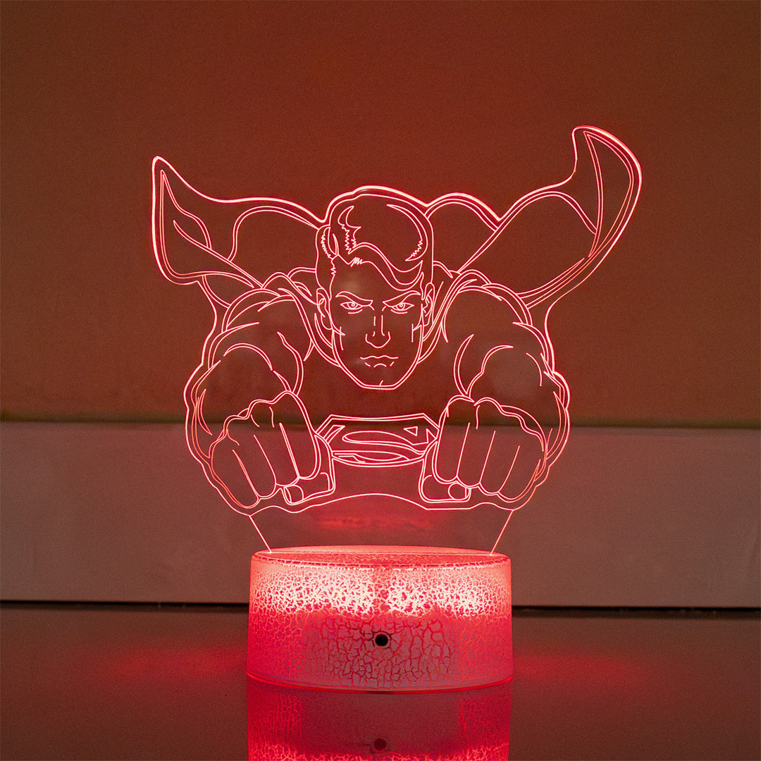 3D Night Light 7 Colors, Touch Switch and Remote Control