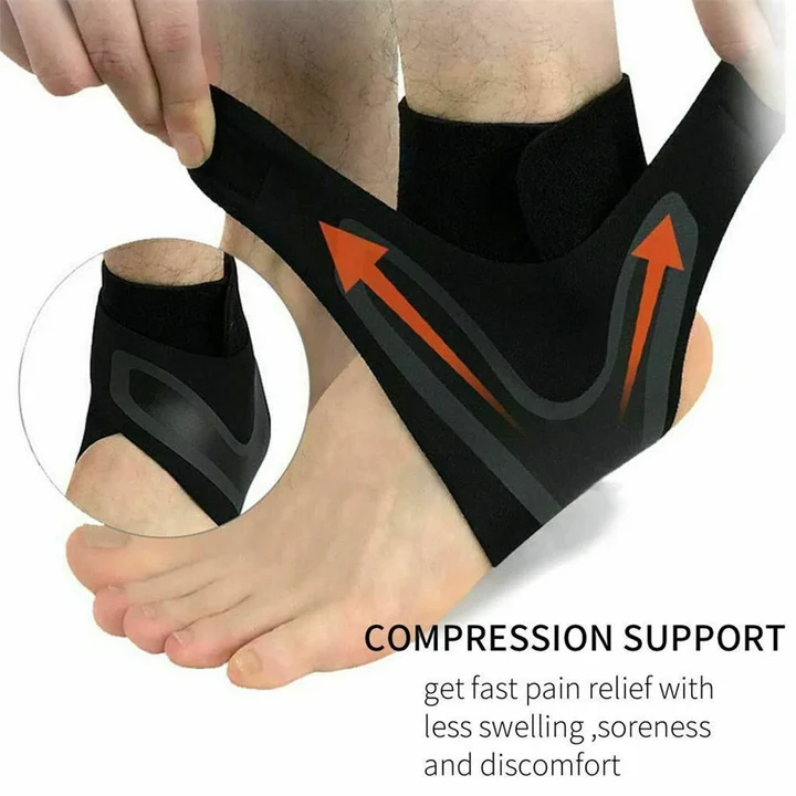 Ankle X Compression Wrap Brace Support