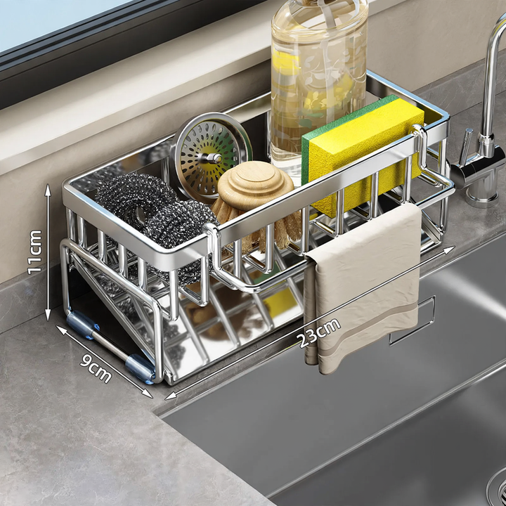 Stainless Steel Draining Rack for Dish Cloths