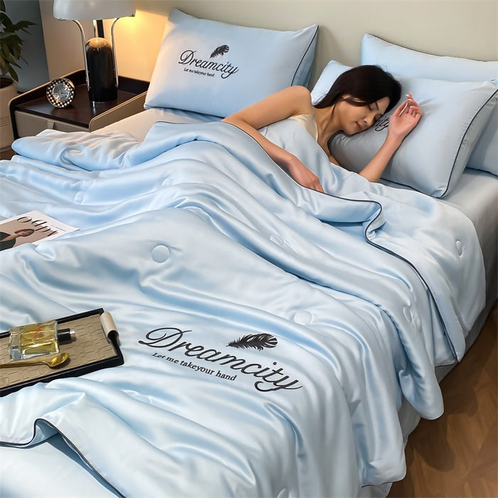 Summer bedding, 4-piece, lightweight and cooling