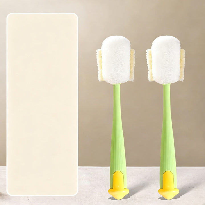 Multipurpose brush for cleaning cups and bottles