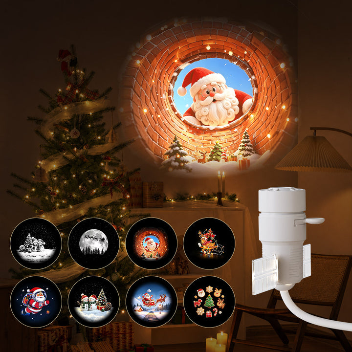 Christmas Starry Sky Projector Light with Film
