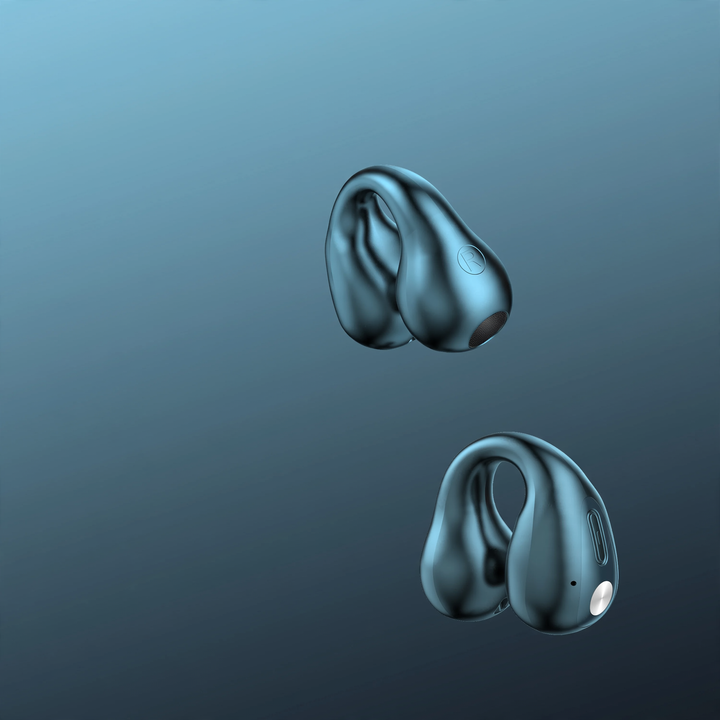 Bone conduction earphones, Clip-On, Bluetooth