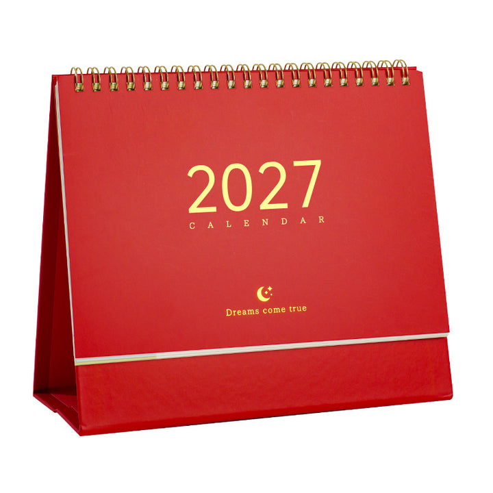 Table calendar 2027, Morandi style