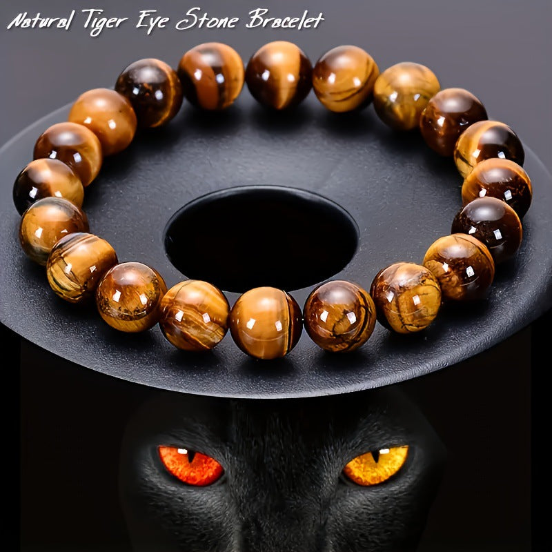Natural stone bracelet, 8 mm beads