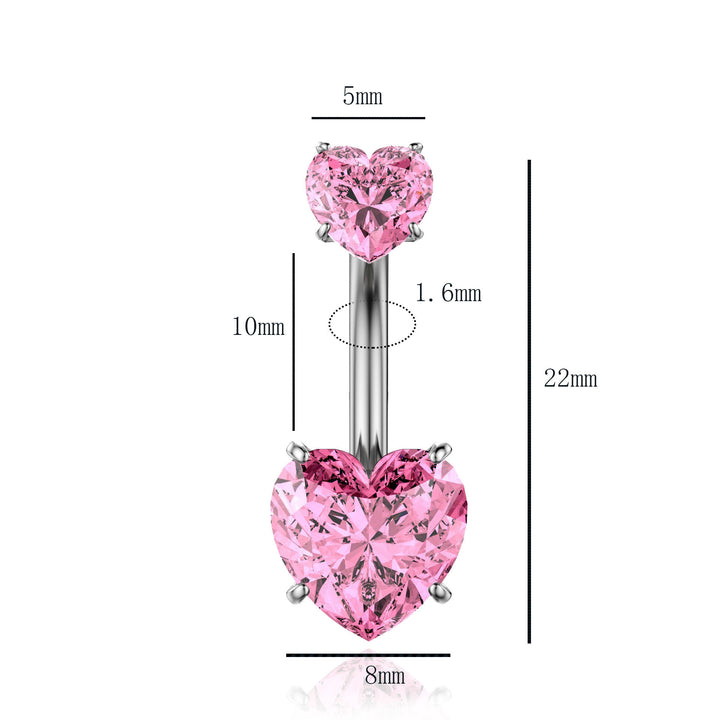 Titan-Piercing rod, flat base, internal thread