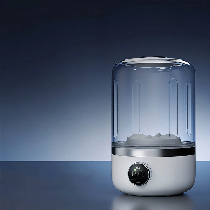 Ultrasonic washing machine for laundry, portable