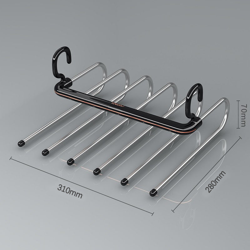 Folding host stand made of stainless steel