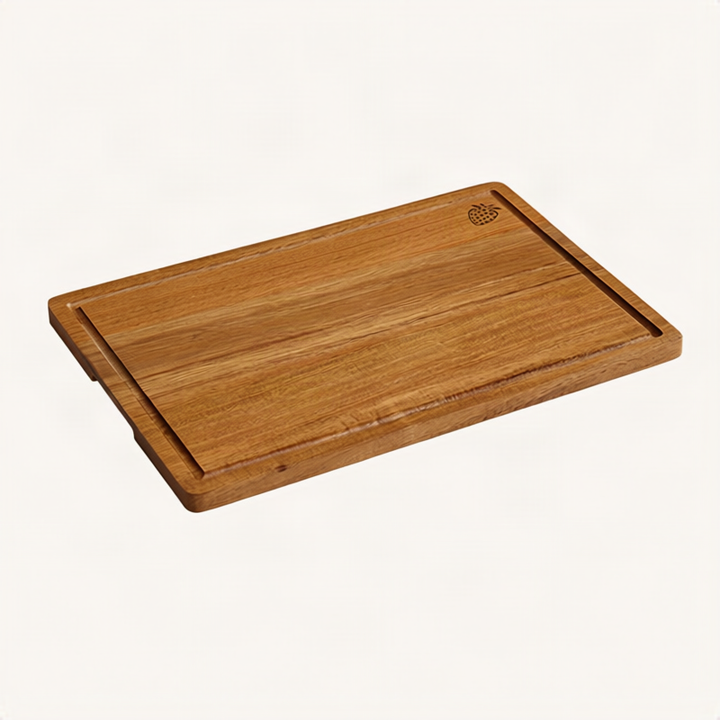 Wood cutting board, square, portable