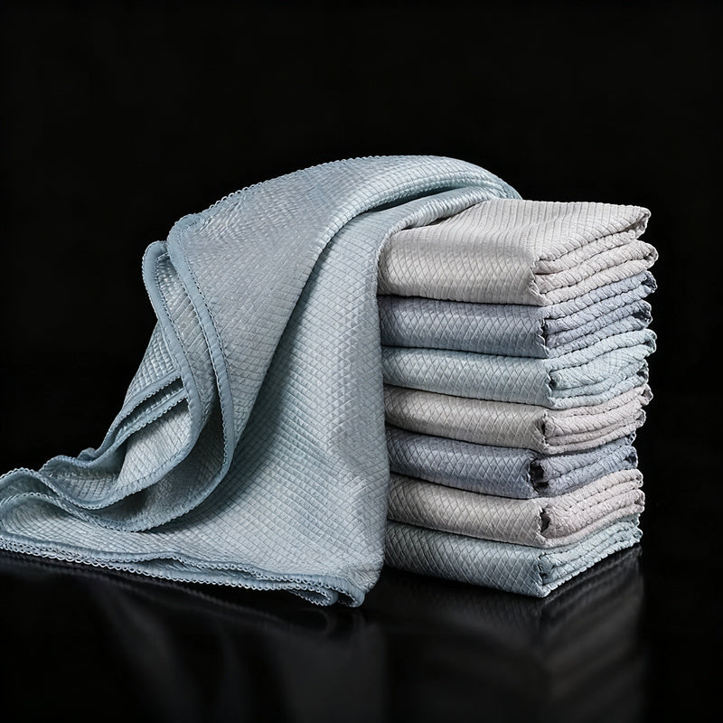 Microfiber Cleaning Cloths, 3-Piece Set, Absorbent