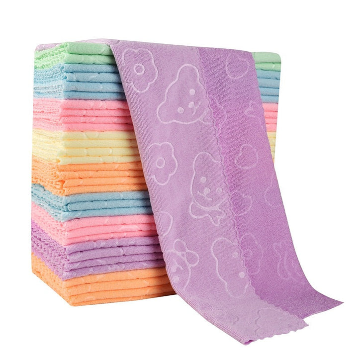 Microfiber towel, multiple colors