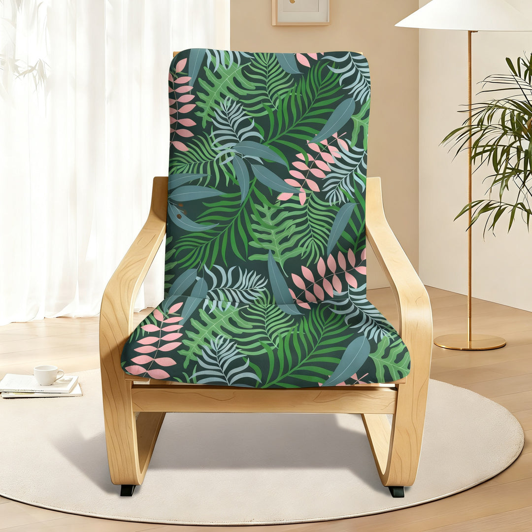 Rocking chair cushion, non-slip and scratch-resistant