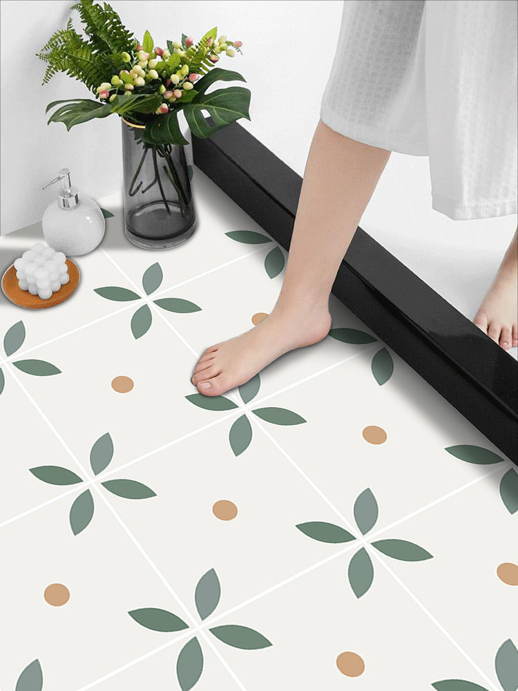 Marble floor sticker, self-adhesive