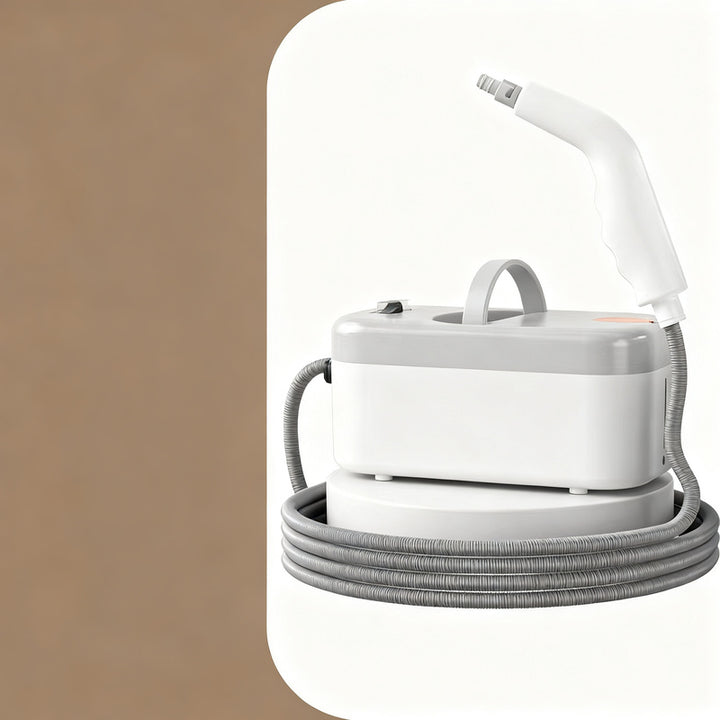 Portable steam cleaner for floors and surfaces