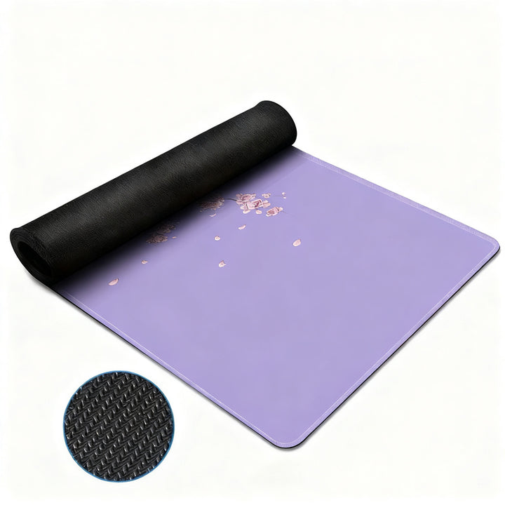 Gaming mouse pad made of natural rubber