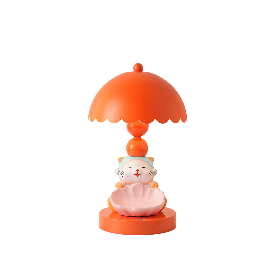 Lucky Cat Night Light with Storage Compartment