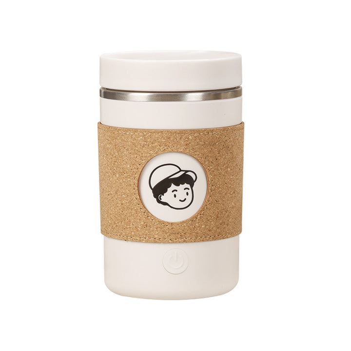 Electric mixing cup made of stainless steel, 350 ml