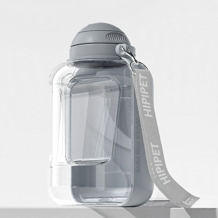 Portable water and feed bag for dogs