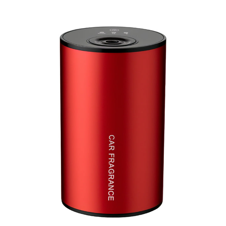 Portable car aroma diffuser with intelligent spray function