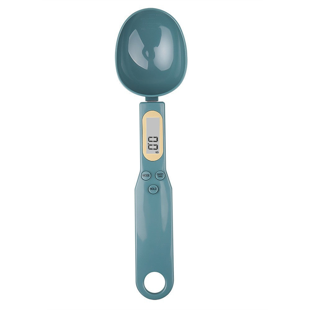 Digital kitchen scale as spoon
