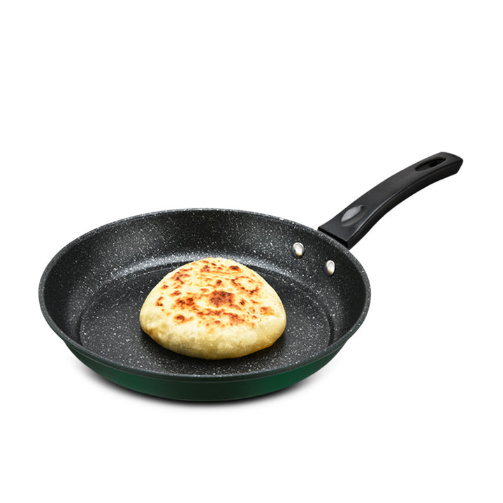 Stainless Steel Frying Pan with Glass Lid