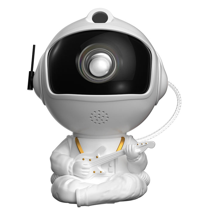 Astronaut projection light with starry sky