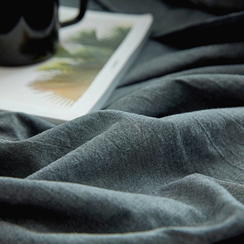 Cotton fitted sheet, 1.8 m bed
