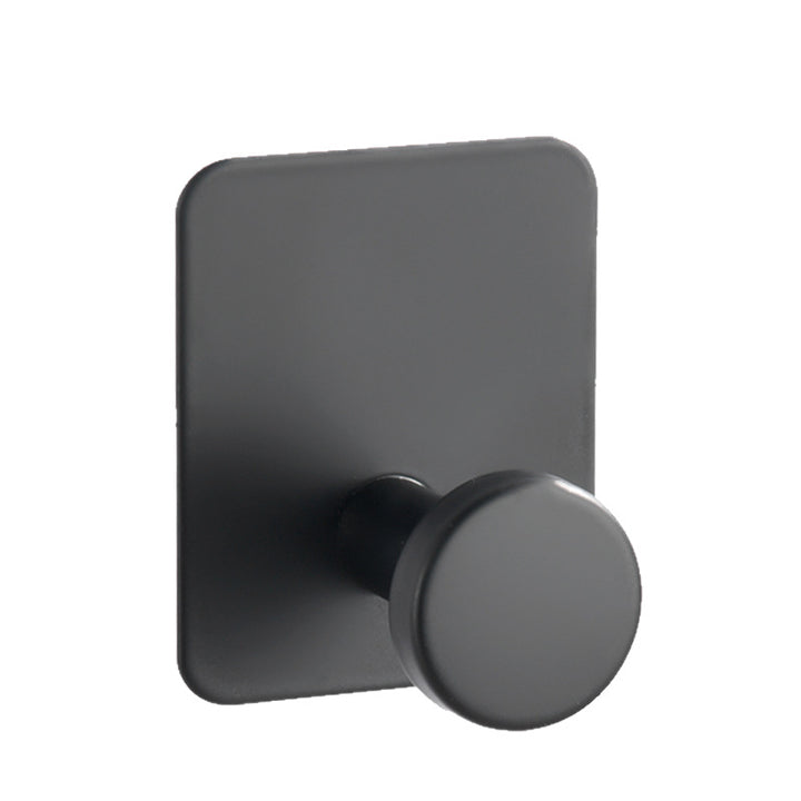 Stainless steel hook with suction cup or adhesive surface
