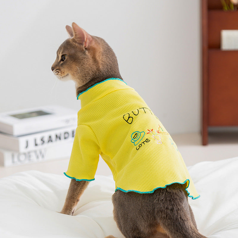 Pet undershirt, cotton, spring/summer