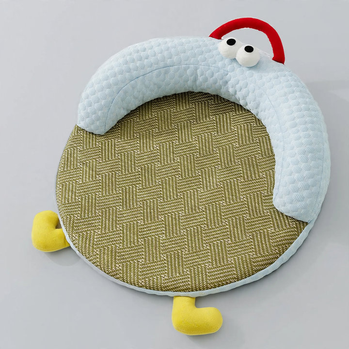 Cool bed for cats and dogs, round