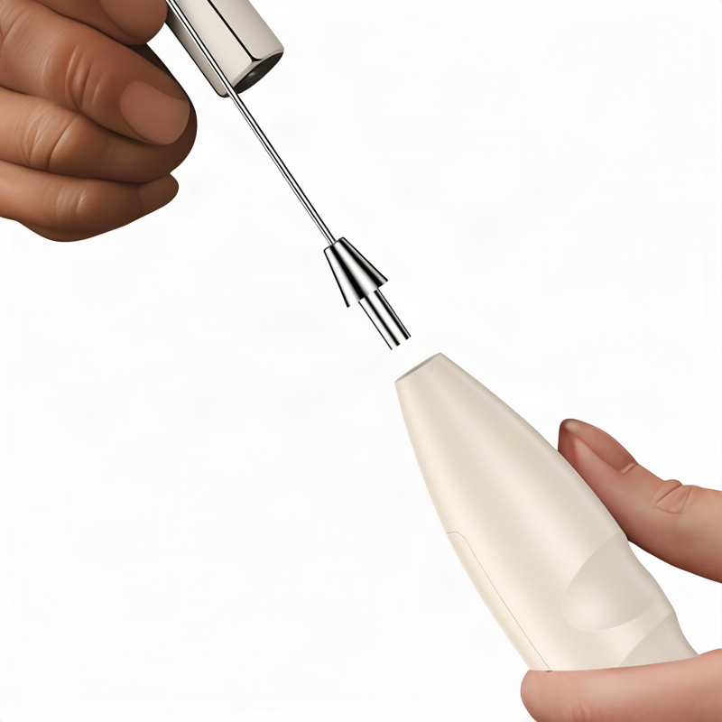 Electric milk frother, modern