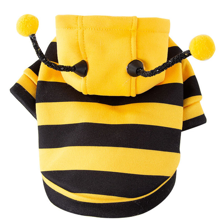 Sweatshirt for dogs and cats with bee motif