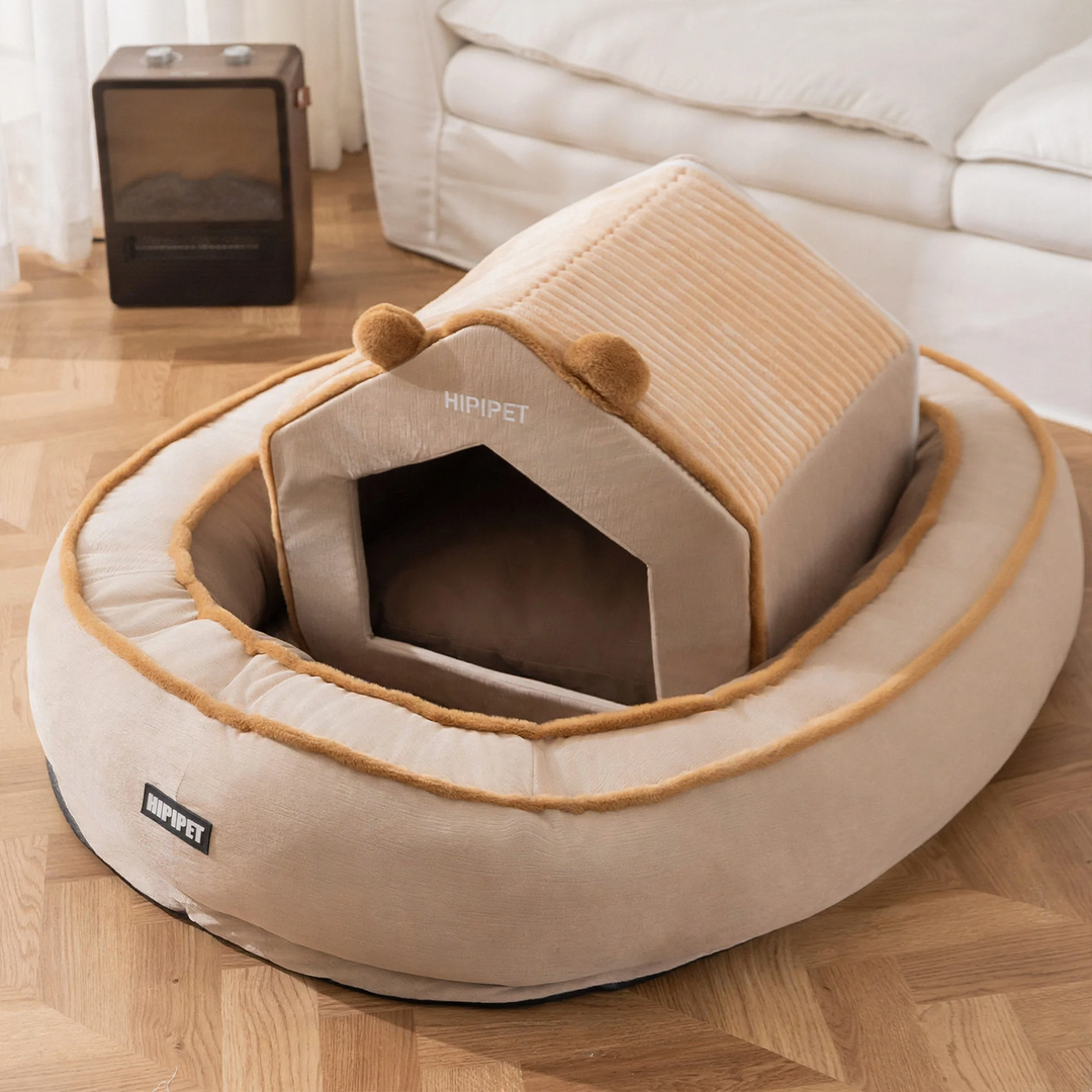 Pet bed made of PP cotton, warming, various sizes